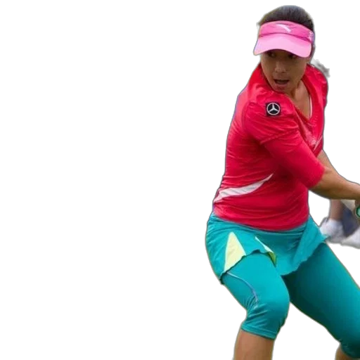 female, tennis, player, pink transparent PNG cut-out
