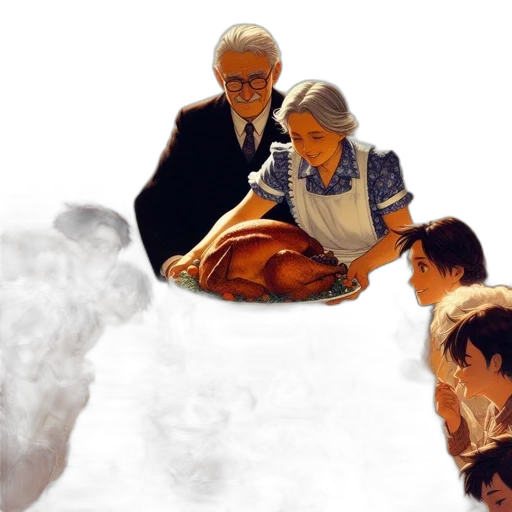 photorealistic, oil painting, concept art, fire transparent PNG cut-out