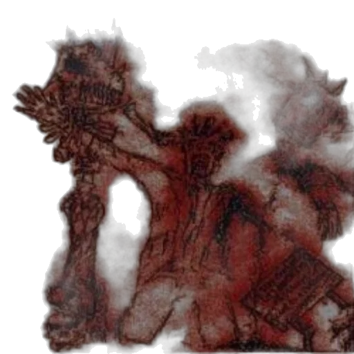 dragon, creature, hair, mask transparent PNG cut-out