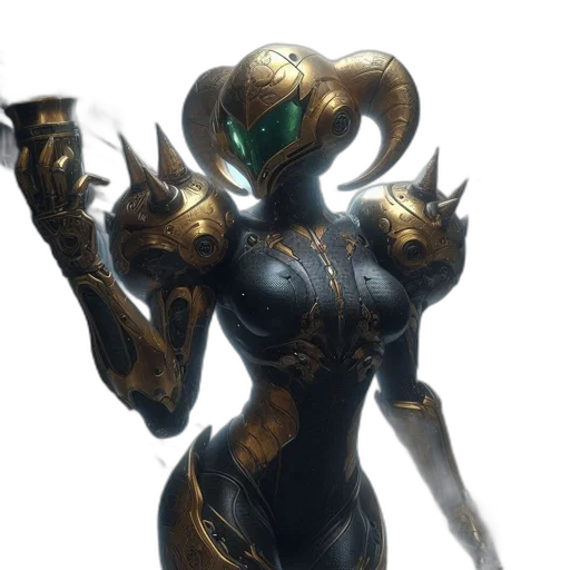 robot, weapon, mask, concept art transparent PNG cut-out
