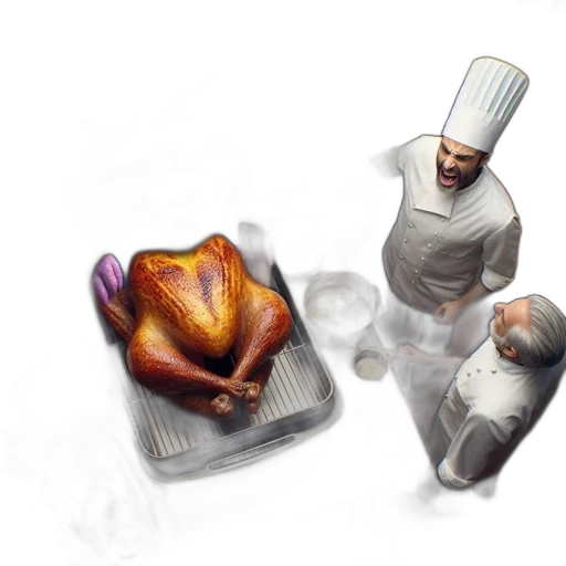 food, photorealistic, concept art, 3d render transparent PNG cut-out