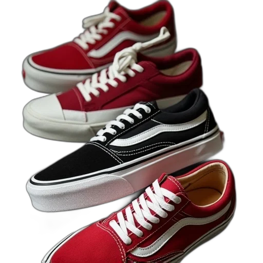 shoes, 3d render, photorealistic, red transparent PNG cut-out