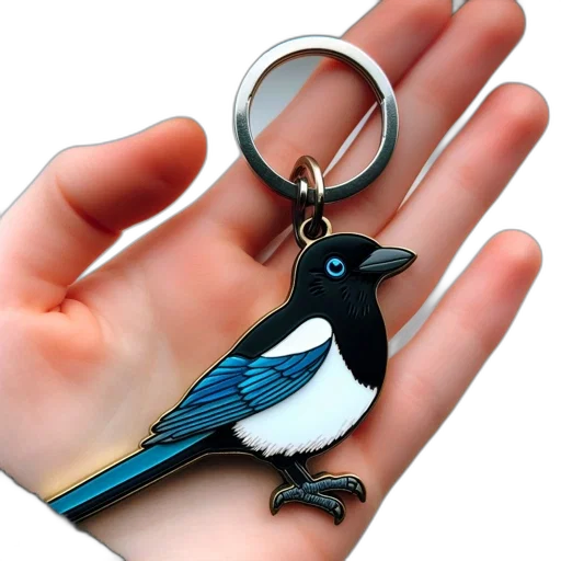 jewelry, staff, animal, 3d render transparent PNG cut-out