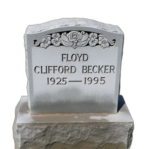 3d render, weathered, stone, headstone transparent PNG cut-out