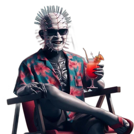 jacket, creature, mask, face transparent PNG cut-out