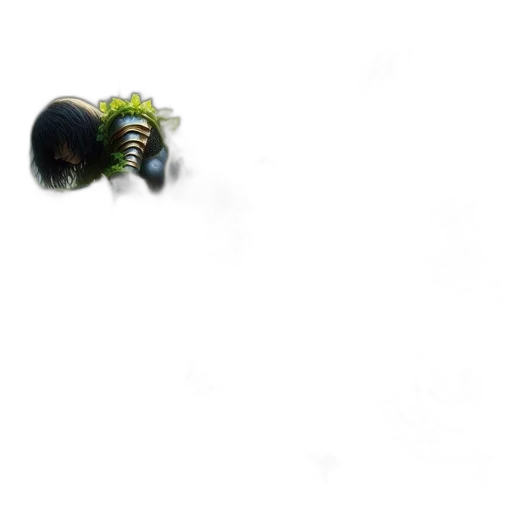 robot, creature, weapon, staff transparent PNG cut-out