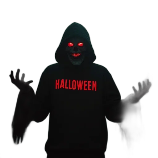 mask, jacket, creature, face transparent PNG cut-out