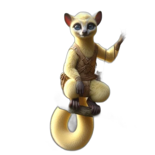 staff, animal, robot, creature transparent PNG cut-out