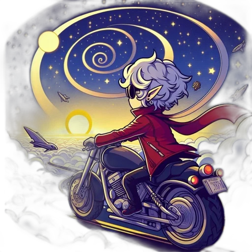 jacket, concept art, fantasy art, comic book art transparent PNG cut-out