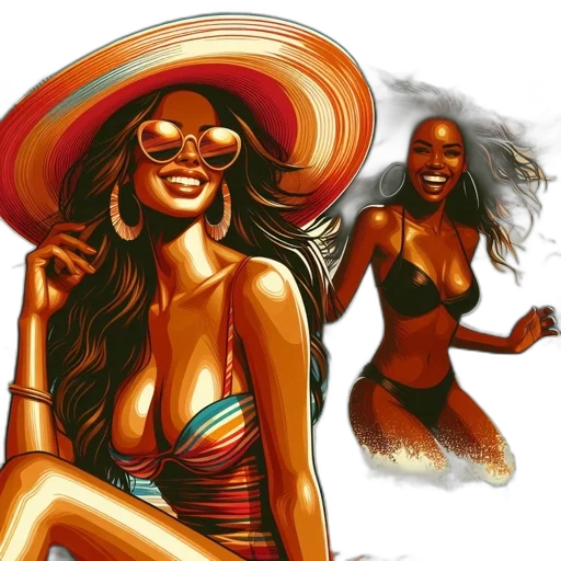 photorealistic, concept art, cartoon, comic book art transparent PNG cut-out