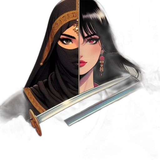 sword, mask, weapon, face transparent PNG cut-out