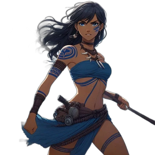 fantasy art, concept art, comic book art, pixel art transparent PNG cut-out