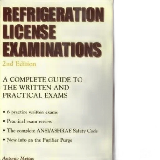 book, cover, titled, refrigeration transparent PNG cut-out
