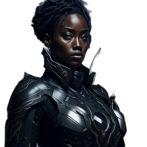 weapon, robot, face, jacket transparent PNG cut-out