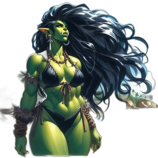 comic book art, concept art, fantasy art, pixel art transparent PNG cut-out