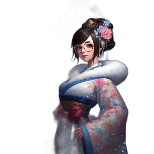 staff, dress, face, robot transparent PNG cut-out