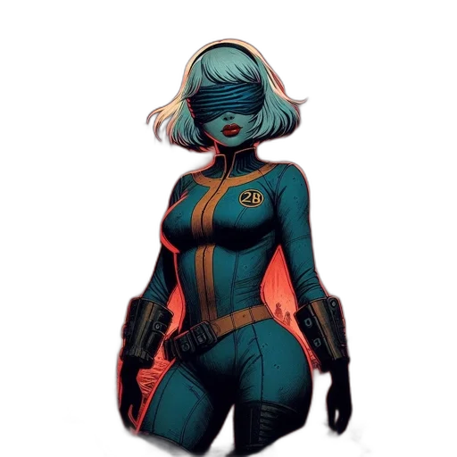 robot, mask, jacket, dress transparent PNG cut-out