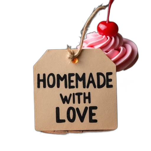 homemade, love, tag, wood transparent PNG cut-out