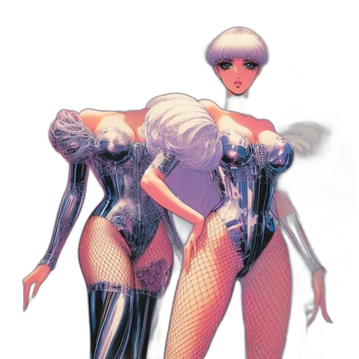 dress, concept art, comic book art, fantasy art transparent PNG cut-out