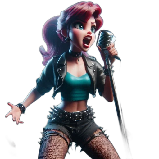 concept art, comic book art, 3d render, cyberpunk transparent PNG cut-out