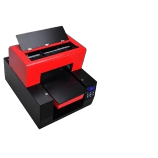 furniture, robot, 3d render, red transparent PNG cut-out