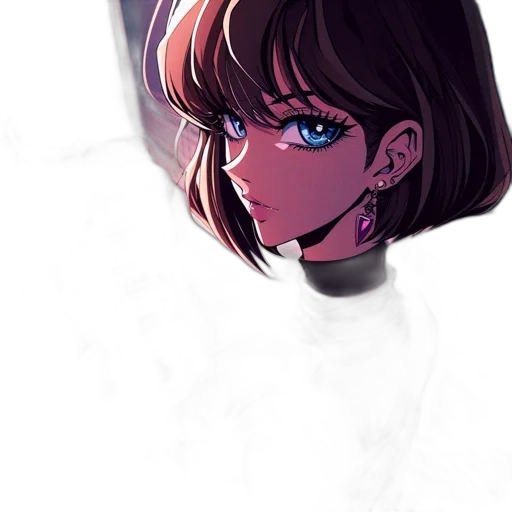 face, hair, creature, mask transparent PNG cut-out