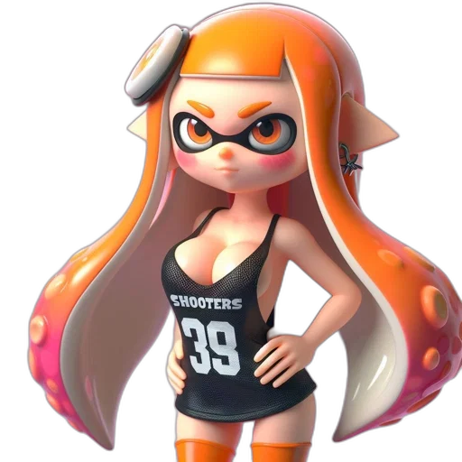 dress, weapon, animal, hair transparent PNG cut-out