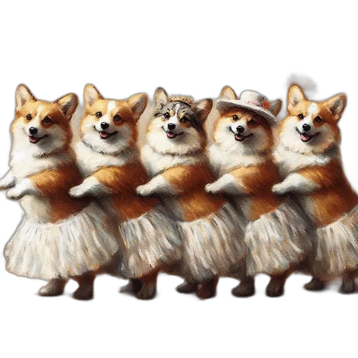 staff, dress, animal, crown transparent PNG cut-out