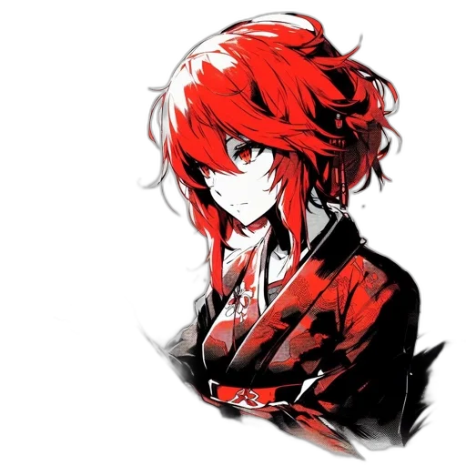 jacket, face, staff, weapon transparent PNG cut-out