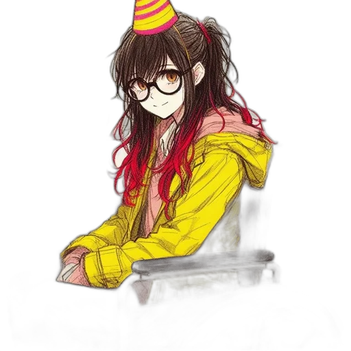 hat, jacket, crown, staff transparent PNG cut-out
