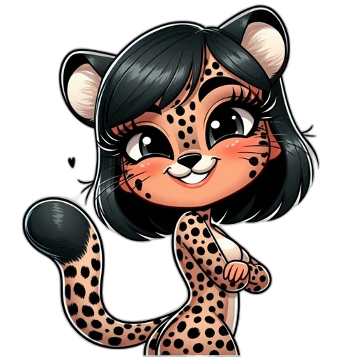 animal, cartoon, comic book art, concept art transparent PNG cut-out