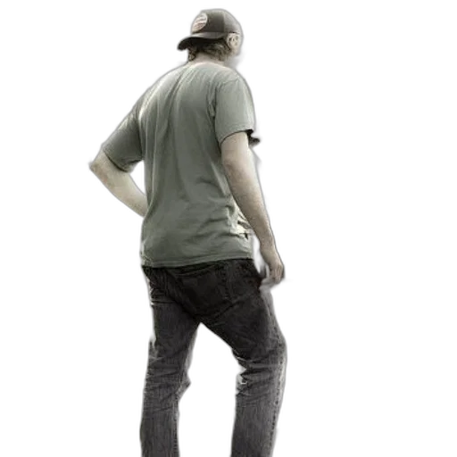 staff, hat, jacket, shoes transparent PNG cut-out