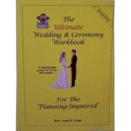 ultimate, wedding, ceremony, workbook transparent PNG cut-out