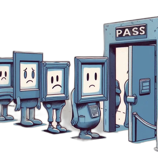 robot, four, anthropomorphic, picture transparent PNG cut-out