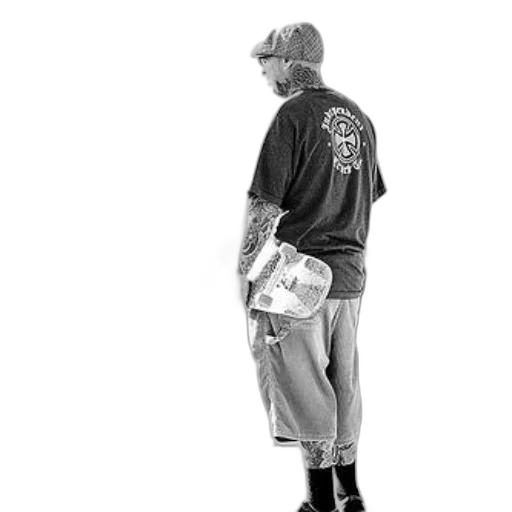 jacket, staff, hat, shoes transparent PNG cut-out
