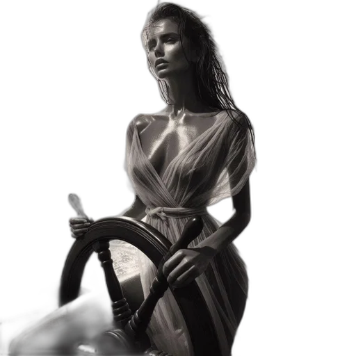 dress, car, jewelry, staff transparent PNG cut-out