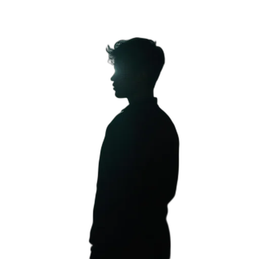 staff, jacket, face, creature transparent PNG cut-out