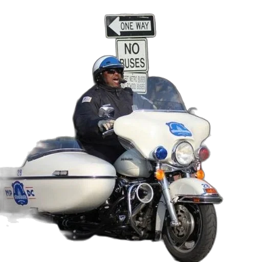 police, officer, motorcycle, buses transparent PNG cut-out