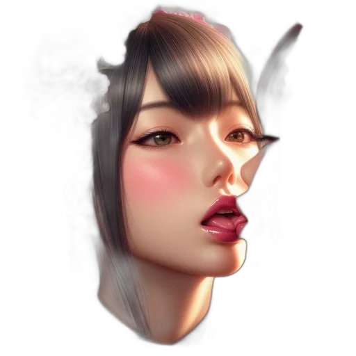 face, mask, photorealistic, fantasy art transparent PNG cut-out