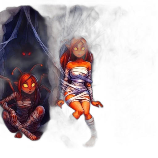 mask, concept art, fantasy art, comic book art transparent PNG cut-out