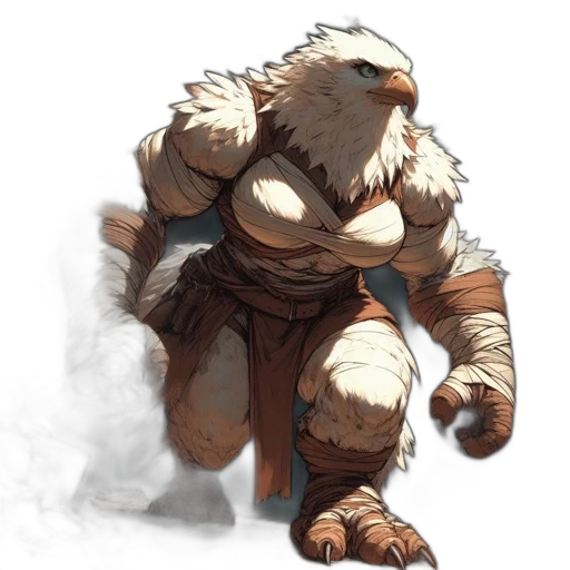 creature, animal, dragon, staff transparent PNG cut-out
