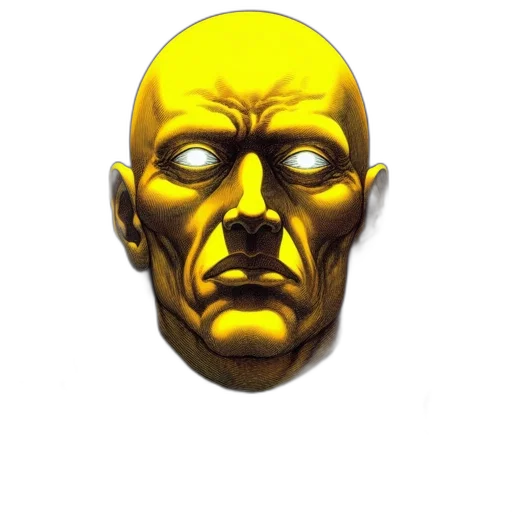 mask, face, staff, creature transparent PNG cut-out