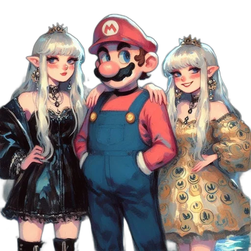 dress, mask, crown, hat transparent PNG cut-out