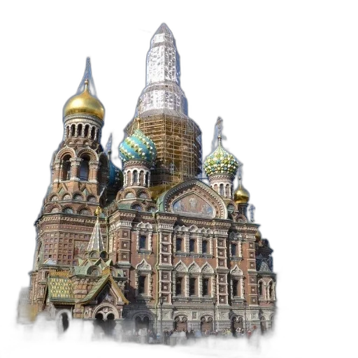 building, concept art, photorealistic, 3d render transparent PNG cut-out