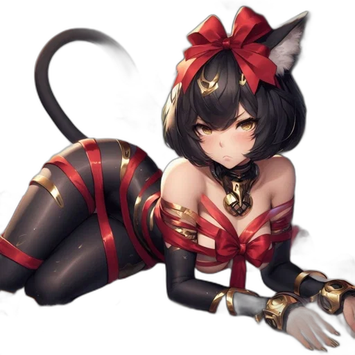staff, animal, weapon, anime transparent PNG cut-out