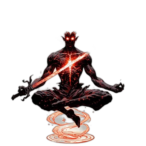 staff, concept art, comic book art, pixel art transparent PNG cut-out