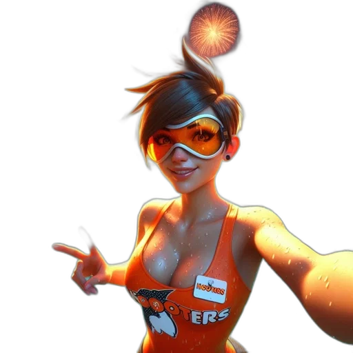 staff, weapon, concept art, 3d render transparent PNG cut-out