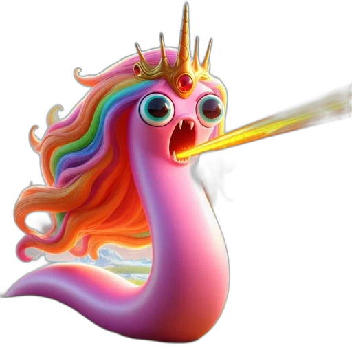 staff, dragon, animal, hair transparent PNG cut-out