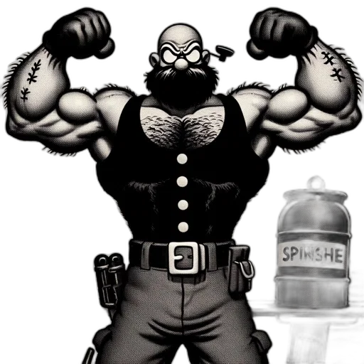 concept art, comic book art, cartoon, 3d render transparent PNG cut-out