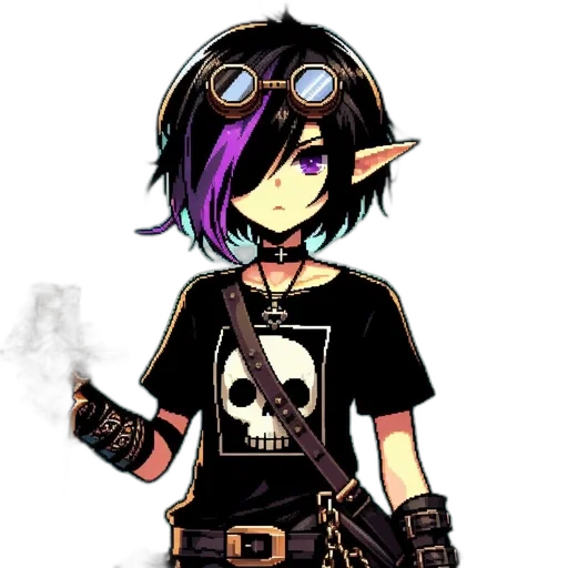 staff, weapon, mask, pixel art transparent PNG cut-out